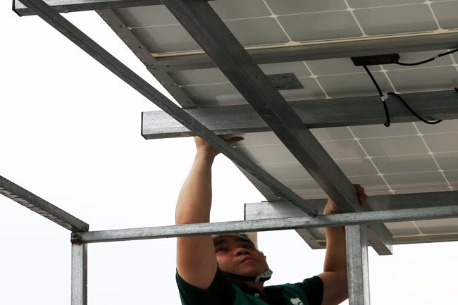 A solution for solar power development