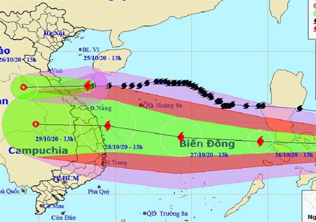 PM summons urgent meeting as Storm Molave enters East Sea