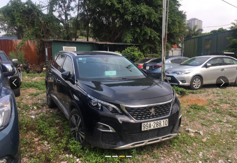 Xe siêu sang Peugeot cũng được ngân hàng VIB rao bán đấu giá