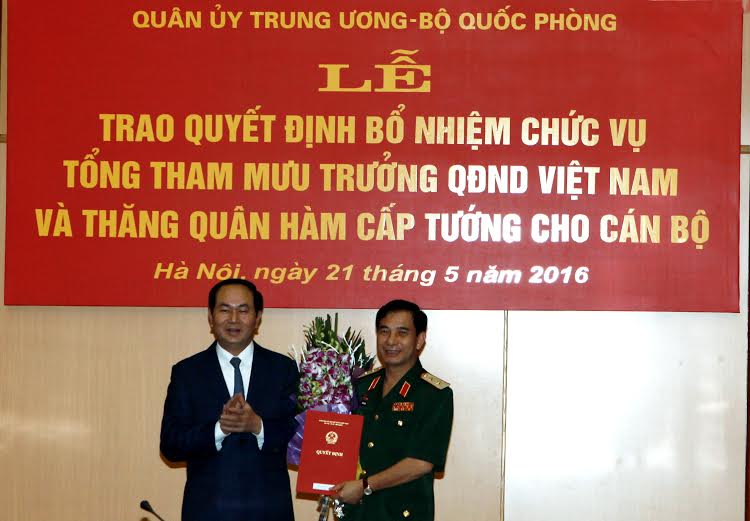 Trung tướng Phan Văn Giang giữ chức vụ Tổng Tham mưu trưởng QĐND Việt Nam - ảnh 3