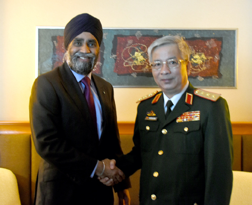 Hoạt động của tướng Nguyễn Chí Vịnh tại Đối thoại Shangri-La lần thứ 15 - ảnh 8