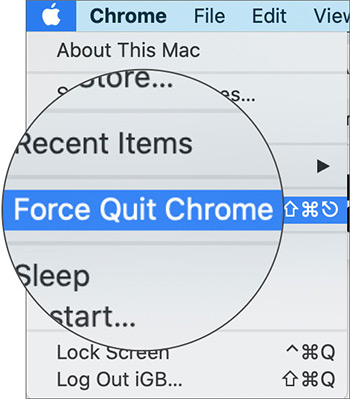 force quit mac