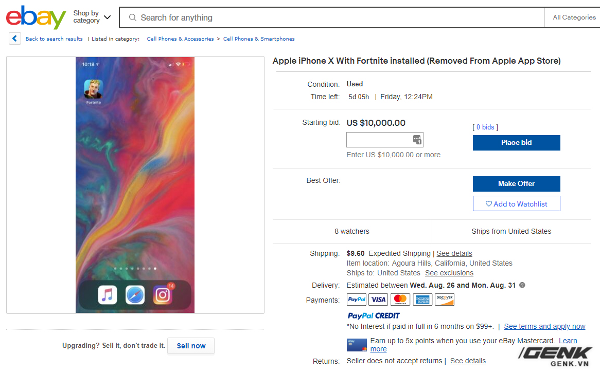 iPhone, iPad cài sẵn Fortnite được rao bán với giá lên tới hàng trăm triệu đồng - Ảnh 3.