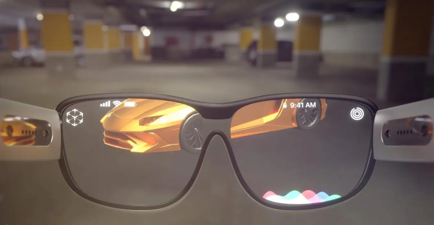 Xuất hiện bằng sáng chế cho phép người dùng chỉ đeo kính thông minh mới có thể xem được nội dung trên màn hình iPhone - Ảnh 1.