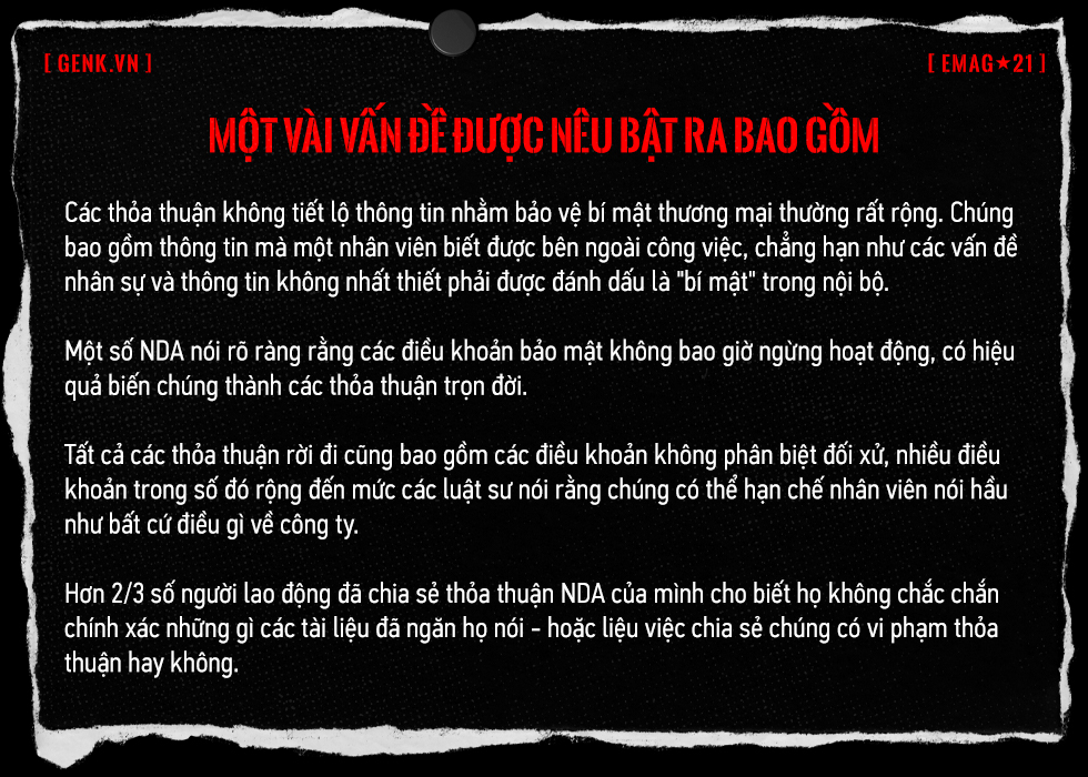NDA - Thỏa thuận cho phép bịt miệng nhân viên của những gã khổng lồ công nghệ ở Thung lũng Silicon - Ảnh 4.