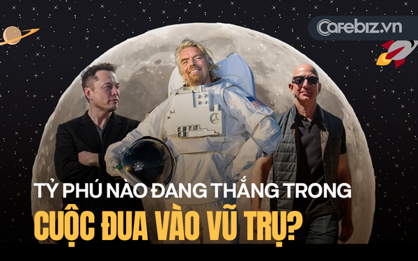'Đốt’ cả tấn tiền vào cuộc đua vũ trụ, tỷ phú nào đang là người chiến thắng? - Ảnh 1. 'Đốt’ cả tấn tiền vào cuộc đua vũ trụ, tỷ phú nào đang là người chiến thắng? - Ảnh 1.