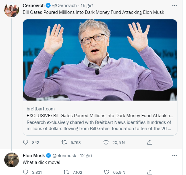 Khi tỷ phú cũng mê drama: Elon Musk tố Bill Gates chi hàng triệu USD chạy chiến dịch tấn công mình! - Ảnh 1.