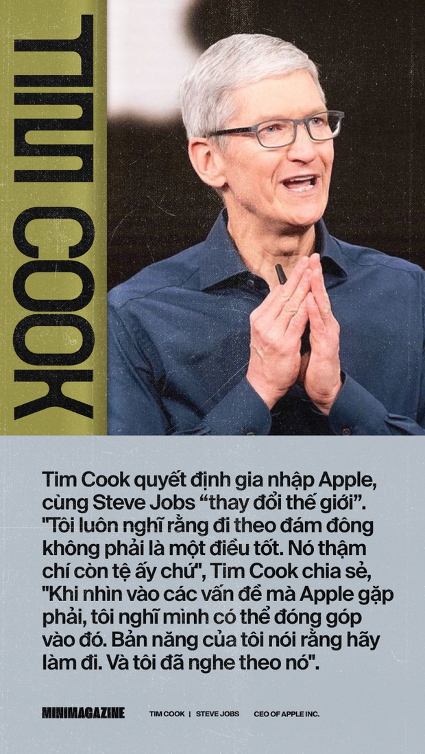 Tim Cook - Steve Jobs, hai kẻ lão làng với bộ óc siêu hạng và cú bắt tay đưa Apple trở thành thương hiệu “vạn người mê” trên toàn cầu - Ảnh 5.