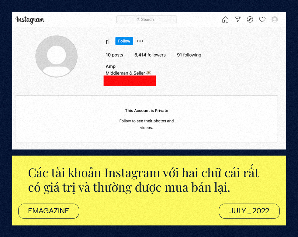 [Emag]'Tôi muốn tài khoản Instagram của bạn' - Khi thứ từng là niềm tự hào trên mạng xã hội giờ lại biến thành bia ngắm của những kẻ quấy rối - Ảnh 2.