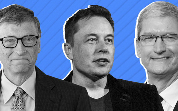 Từ Bill Gates đến Elon Musk và Tim Cook, tất cả các tỷ phú hàng đầu thế giới đều phải 