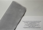 Cận cảnh miếng giẻ lau 19 USD của Apple: Không rõ chất liệu, hộp đựng khá lớn, có tên tiếng Việt trên bao bì
