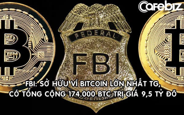 Bắt tội phạm ma túy, FBI 'vớ bẫm' khi tịch thu luôn ví chứa 174.000 Bitcoin trị giá 9,5 tỷ USD