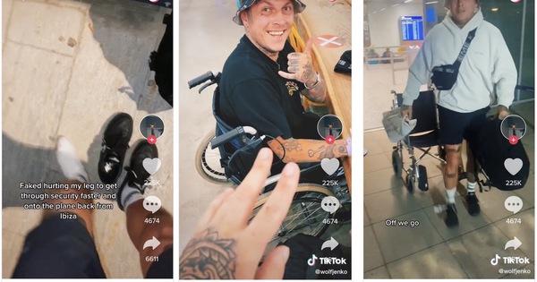 Báo Anh: Phát hiện một số hành khách học theo trend TikTok giả khuyết tật để được miễn xếp hàng tại sân bay