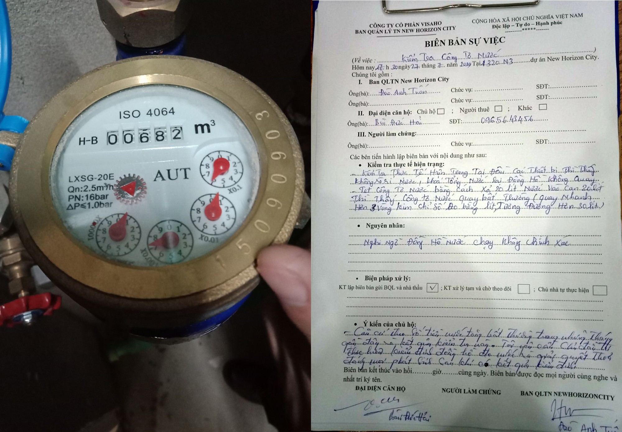 Chung cư New Horizon City (Hà Nội): Dân phát hoảng vì tiền nước cao bất thường - Ảnh 2.