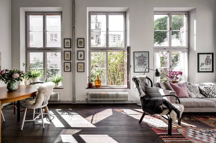 Căn hộ ngập đẹp không góc chết có thiết kế ngập tràn ánh nắng - Ảnh 2.