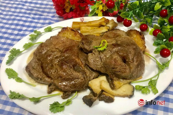 Thịt bò áp chảo thơm ngon đổi món cuối tuần - Ảnh 7.