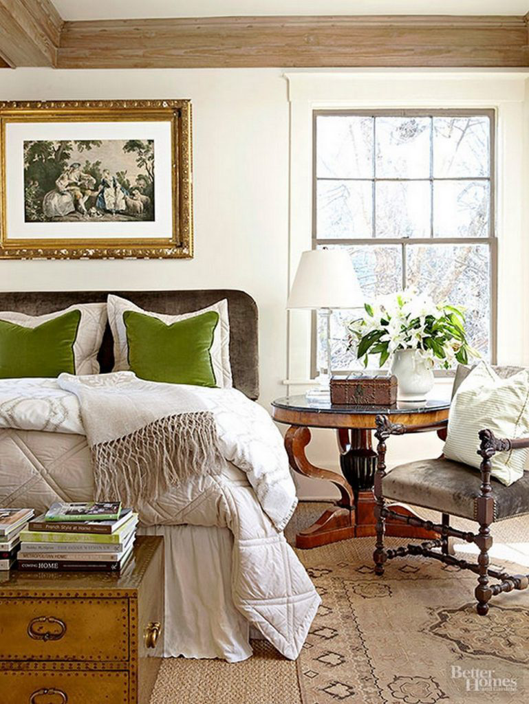 15 ý tưởng màu sắc phòng ngủ theo phong cách cổ điển ngọt ngào - Ảnh 14.