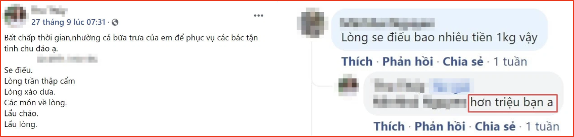 Một loại lòng ngon, liên tục