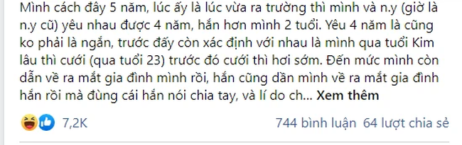 'Đá' người yêu vì lỡ ngoại tình với bạn thân có bầu, chàng trai gặp 'quả báo'