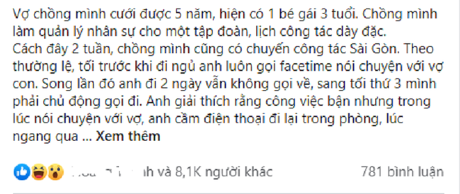 Biết chuyến công tác của chồng có điều mờ ám, vợ vẫn vui vẻ chuẩn bị cho đủ 5 ngày nhưng vừa mở vali, anh tái mặt hủy bay gấp - Ảnh 1.