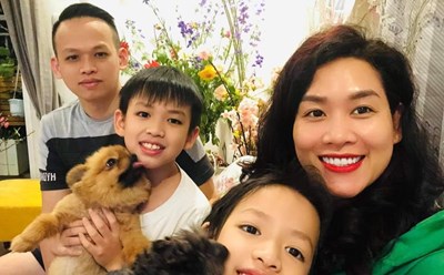 Chồng đời thực là khán giả trung thành của