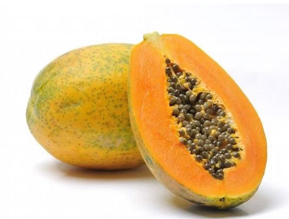 Nhỏ vài giọt dung dịch vào cuống, đu đủ xanh vừa ngắt sẽ chín vàng ruộm sau vài giờ, dưới đây là mẹo để phân biệt với đu đủ chín tự nhiên khi đi chợ - Ảnh 3.