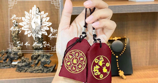 Vừa sang năm mới Nhâm Dần, thị trường túi giải hạn 'tam tai' bắt đầu sôi động với nhiều mức giá