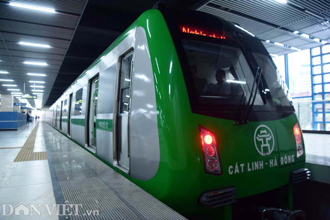 Hanoi’s first metro line begins 20-day trial run