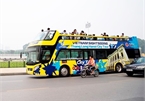 Hanoi double-decker bus service resumed