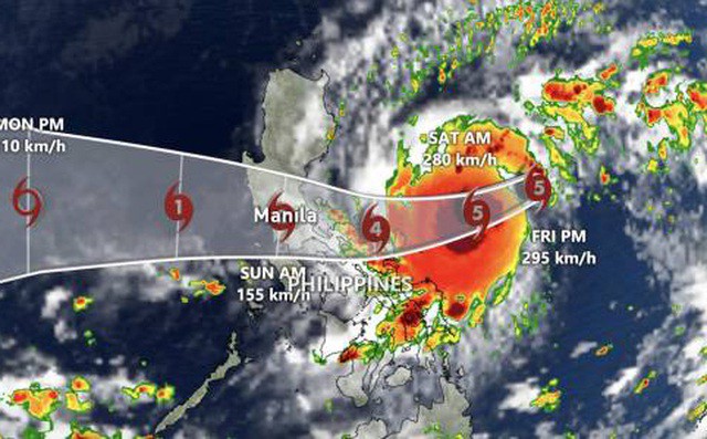 Storm Goni forecasted to bring heavy rains for Vietnam