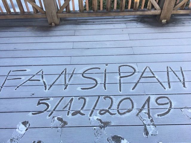 Frost blankets Mount Fansipan