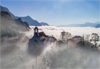 Cloudy Sapa attracts photographers