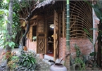 Unique coconut and bamboo-made house in Hoi An