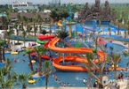 Hanoians seek heat relief at newly-opened water park