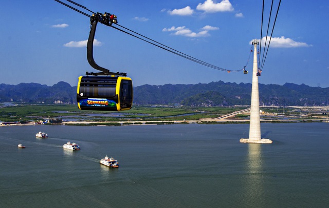 Cat Ba Island cable car route to be inaugurated soon