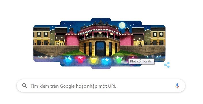 Google marks Hoi An’s Full Moon Lantern Festival