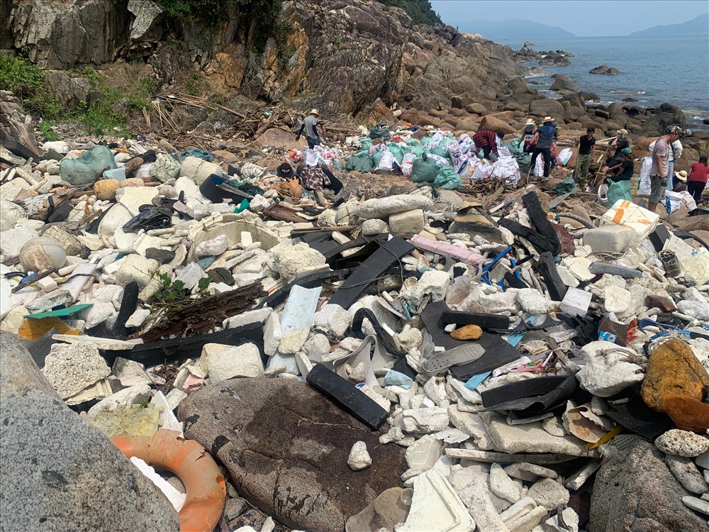 Hundreds collect litter in Da Nang