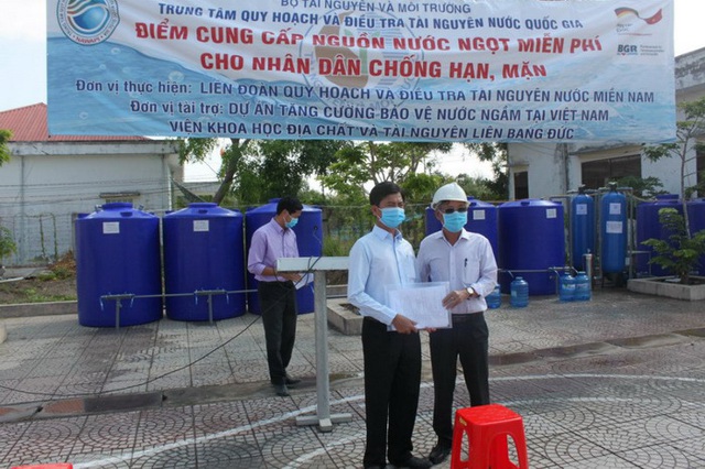 Mekong Delta supplied free freshwater