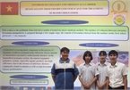 Vietnamese students win gold at international innovation contest