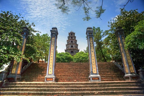 Thien Mu pagoda, one of the oldest, holiest sites in Hue