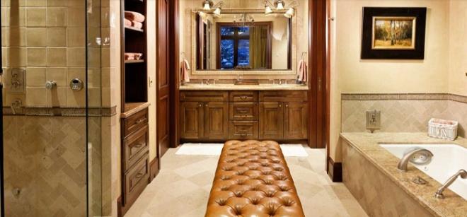 Biệt thự gỗ 45 triệu USD giữa rừng tuyết đẹp như cổ tích - Hình 8