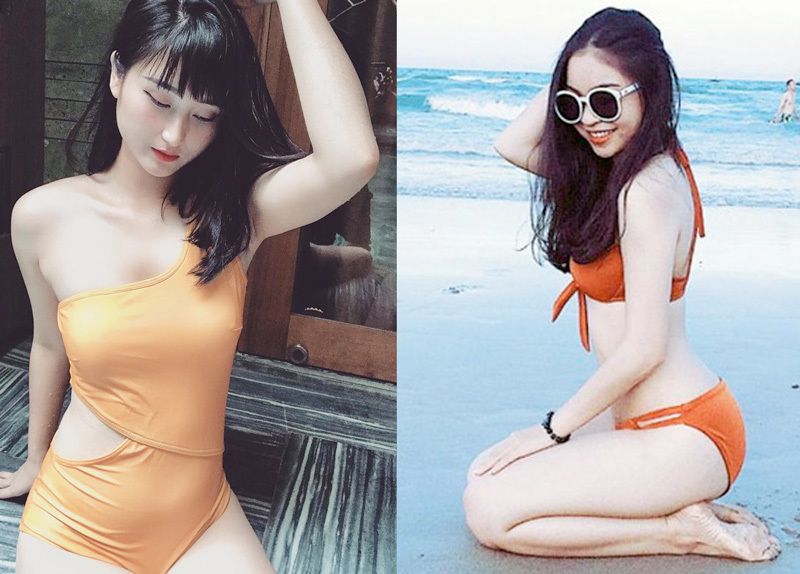 'Bỏng mắt' ngắm bạn gái cầu thủ diện bikini đón hè