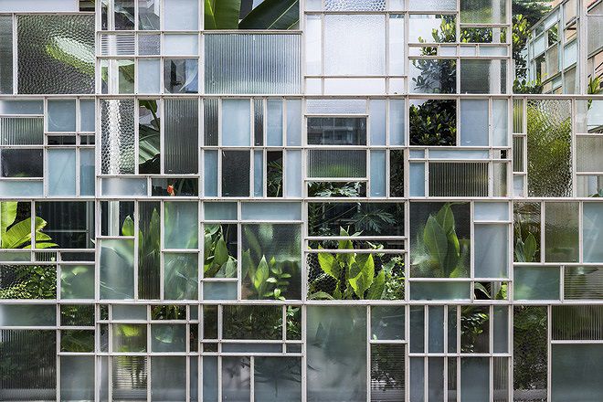 Nhà cũ nát bỗng nguy nga như cung điện trong mơ nhờ kính và cây - 7