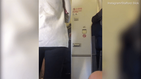 Cặp đôi vô tư làm 'chuyện ấy' trong WC máy bay khiến hành khách xếp hàng dài đứng chờ