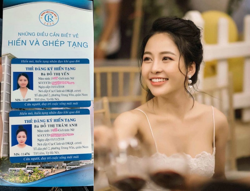 'Hot girl World Cup' Trâm Anh đăng ký hiến tạng