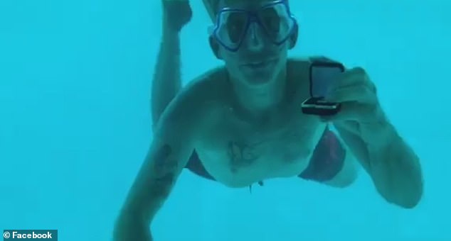 Du khách chết đuối khi cầu hôn bạn gái dưới nước - 2