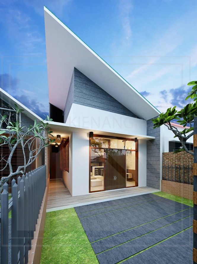 Mẫu nhà cấp 4 rẻ tiền tuyệt đẹp, được ưa chuộng cuối năm 2019 - 5