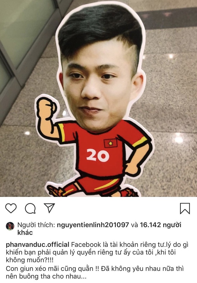Cầu thủ Phan Văn Đức trách người cũ cố kiểm soát Facebook của anh? - 3