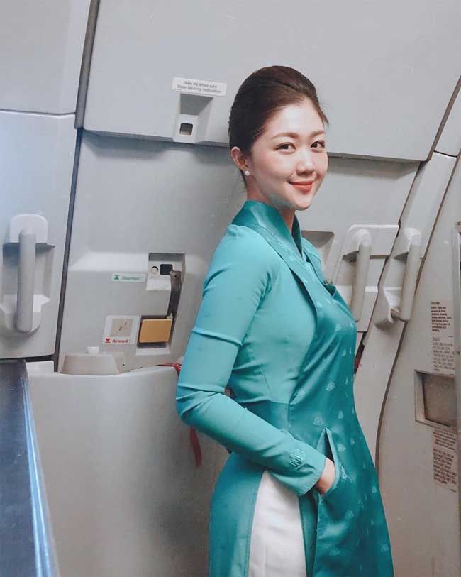3 nữ tiếp viên hàng không Việt Nam gợi cảm khi rời đồng phục bay - 10