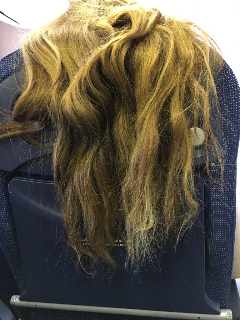 Hành khách cắt phăng đuôi tóc dài của cô gái vì “ngứa mắt” - 2